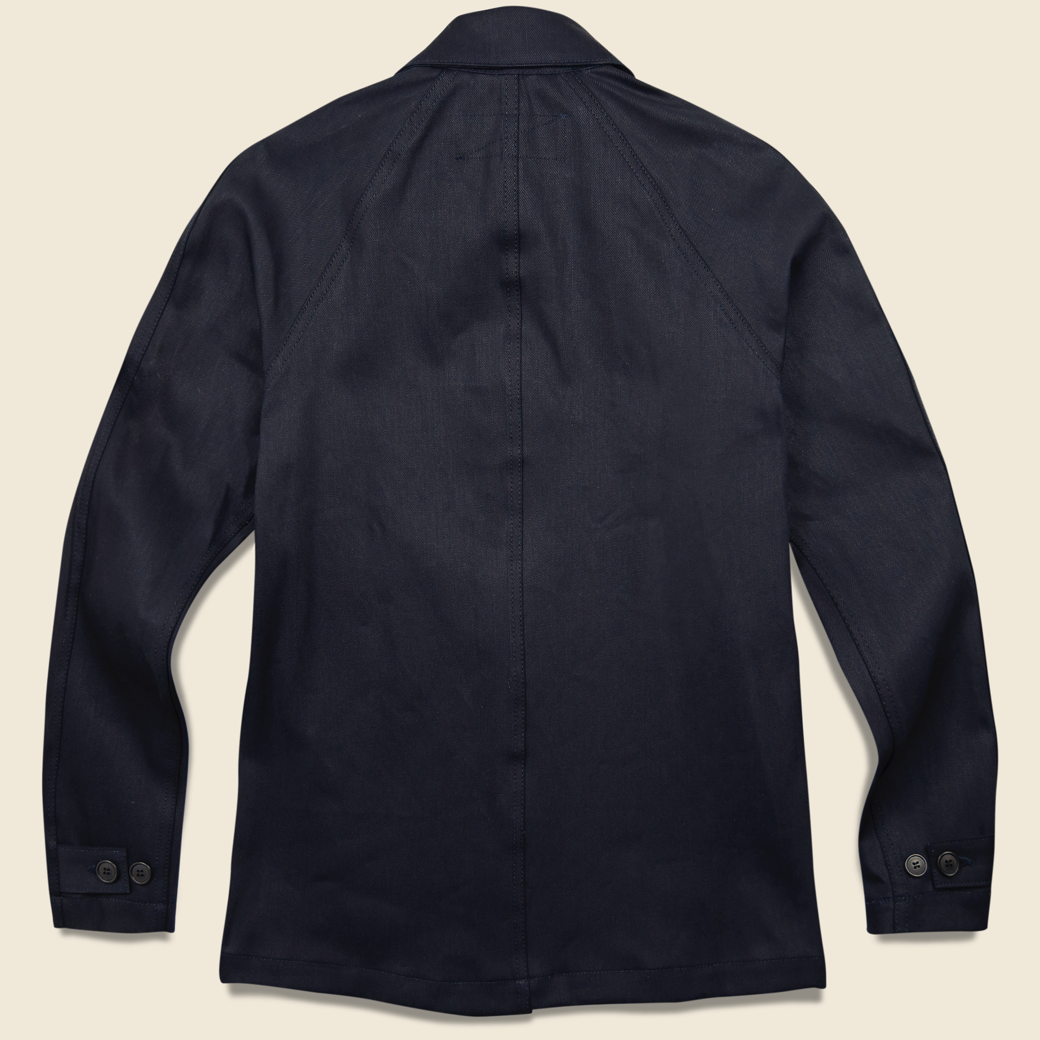 
                          Denim Peacoat - Indigo - Rogue Territory - STAG Provisions - Outerwear - Coat / Jacket
                        